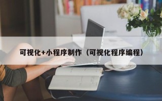 儋州可视化+小程序制作（可视化程序编程）